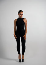 Load image into Gallery viewer, Medusa Black One-Piece Jumpsuit
