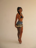 Load image into Gallery viewer, Blue Denim + Camo Reworked Mini
