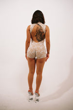 Load image into Gallery viewer, Medusa White Lace One-Piece Playsuit
