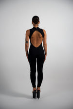 Load image into Gallery viewer, Medusa Black One-Piece Jumpsuit

